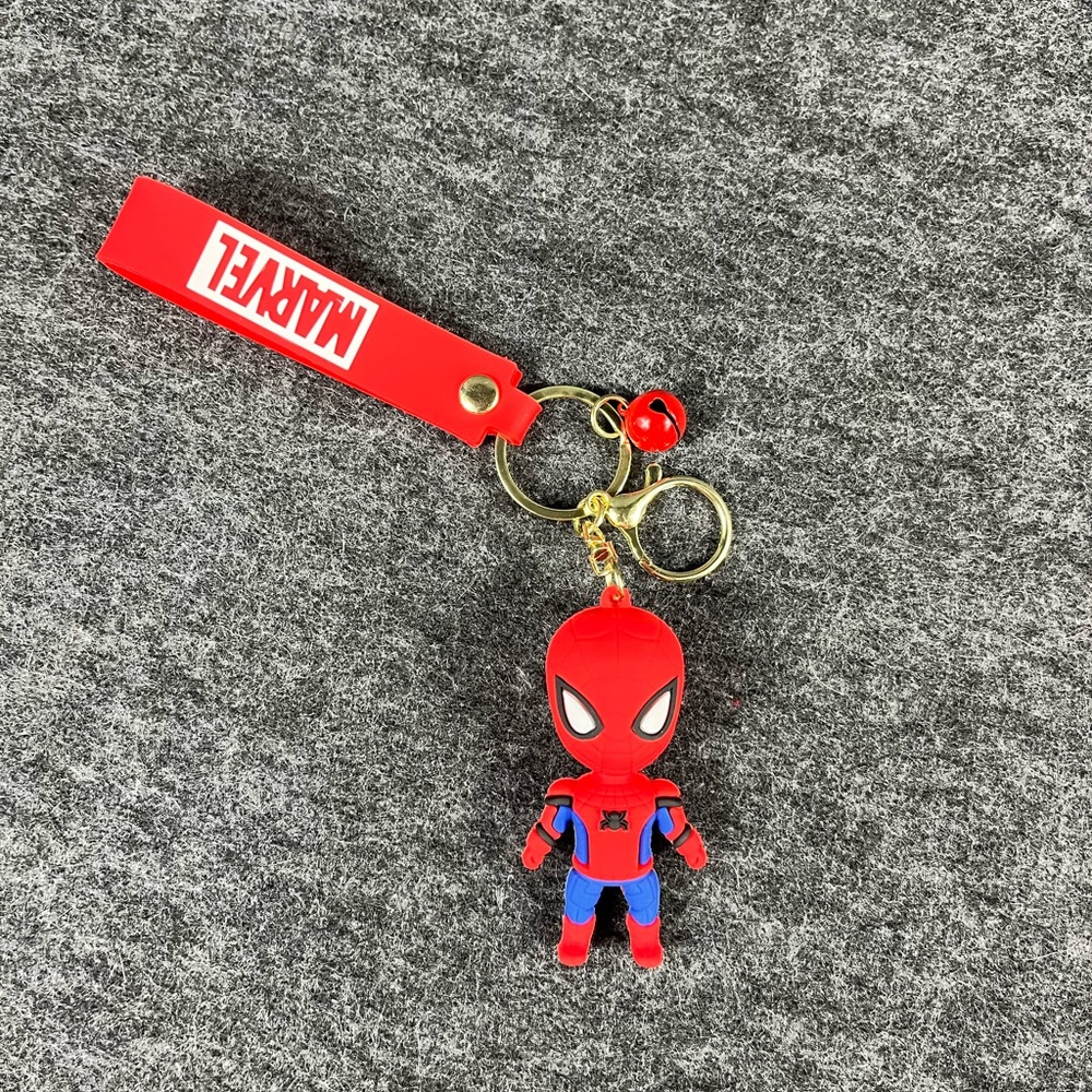 Spider-Man marvel keychain with wristlet